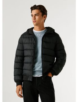 Para hombre. PM4027187 Chaqueta Puffer (L), Casual, Poliamida