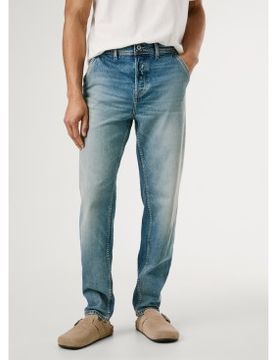 Para hombre. PM208403 Jeans Slim Hatch (31/30), Casual, Algodón, Denim