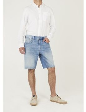 Para hombre. PM8000048 Bermudas Tapered Camden (28), Casual, Algodón, Denim