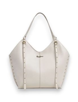 Para mujer. PL0300167 Bolso Teleri crema (OSFA), Casual, Poliuretano