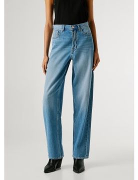 Para mujer. PL20473943A1 Jeans Barrel Addison (31/30), Casual, Algodón, Denim