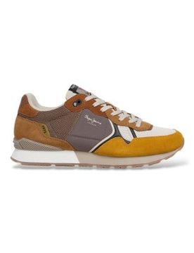 Para hombre. PMS400027 Zapatillas Brit Land (40), Plano, Cordones, Casual