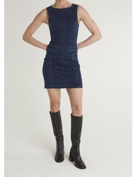 Para mujer. PL95377707FB Vestido Contour Kim (L), Casual, Algodón, Sin mangas / Tirantes