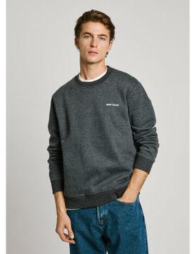 Para hombre. PM582754 Sudadera Damian Crew (M), Casual, Algodón, Sostenible