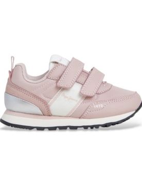 Para niña. PGS400003 Zapatillas Dublin Fame (24), Plano, Velcro, Casual, moda infantil
