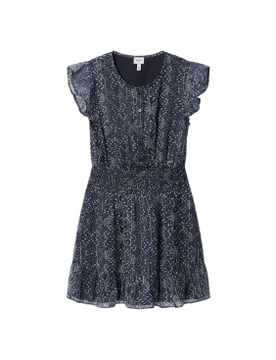 Para niña. PG9500014 Vestido Imabel (8años= 128cm), Casual, Poliéster, Manga corta, moda infantil