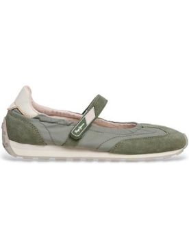 Para mujer. PLS400029 Zapatillas Jane Soft (36), Plano, Velcro, Casual