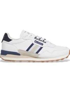 Para hombre. PMS400009 Zapatillas de Piel Kingston Nature (41), Plano, Cordones, Casual