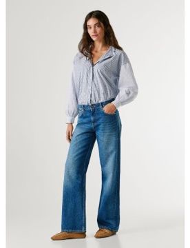 Para mujer. PL20510424U1 Jeans Loose Hazel (26/30), Casual, Algodón, Denim