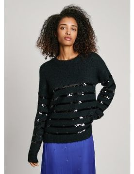Para mujer. PL702242 Jersey Nina (XS), Casual, Poliéster