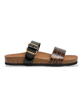 Para mujer. PLS800003 Sandalias Oban Once (36), Ninguno, Casual, Animal print