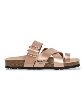 Para mujer. PLS800005 Sandalias de Piel Oban Twist (36), Plano, Ninguno, Casual