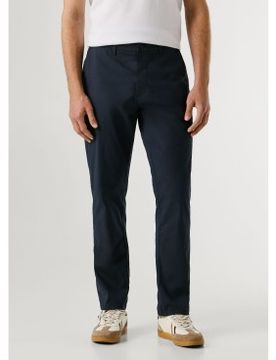Para hombre. PM2100073 Pantalón Slim Chino Poplin (29), Casual, Algodón