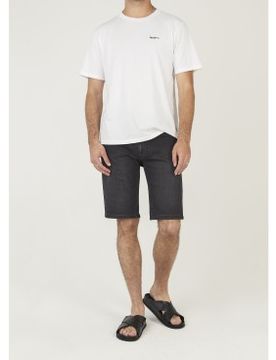 Para hombre. PM80000449FG Short Slim Gymdigo oscuro (36), Casual, Algodón
