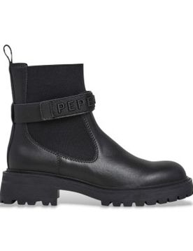 Para mujer. PLS500026 Botines de piel Stacy Glow (36), Plano, Ninguno, Casual