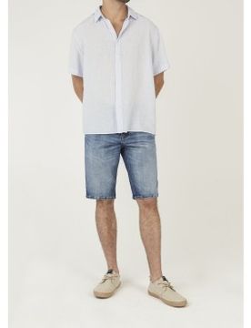 Para hombre. PM80000385VT Shorts Straight Cash (34), Casual, Algodón, Denim