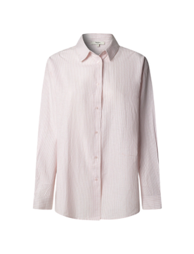 Para mujer. PL3051395 Camisa Bernany (L), Casual, Algodón, Manga larga