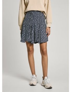 Para mujer. PL901196 Falda corta Cassandra (XS), Casual, Viscosa