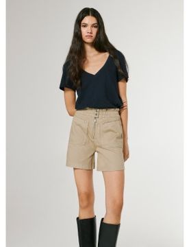 Para mujer. PL8000027 Shorts Crusade Zipper (M), Casual, Lyocell