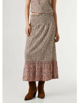 Para mujer. PL9011906 Falda Daphne (L), Casual, Algodón