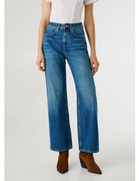 Para mujer. PL2047314A3 Jeans Straight Uhw Lexa denim (24/30), Casual, Algodón