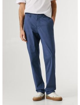 Para hombre. PM2100079 Pantalón Slim Chino Printed Poplin (30), Casual, Algodón