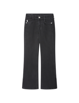 Para niña. PG20000069FB Jeans slim fit flare (10Años= 140cm), Casual, Algodón, moda infantil