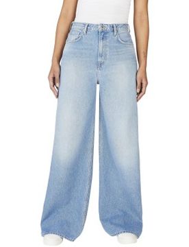 Para mujer. PL204740MS7 Jeans en fit ancho Jaimy (25/30), Casual, Algodón, Denim, Sostenible