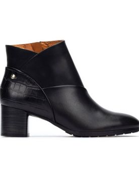 Para mujer. W1Z-8575C1 Botines de Piel Calafat (38), 5 a 8cm, Cremallera, Casual
