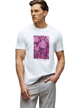 Para hombre. MT0200102 Camiseta Rose (XXL), Casual, Algodón, Manga corta