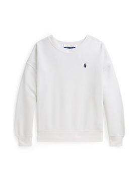 Para niña. 313A11744004 Sudadera de rizo con logotipo ((S) 7años= 130/134cm), Casual, Algodón, moda infantil