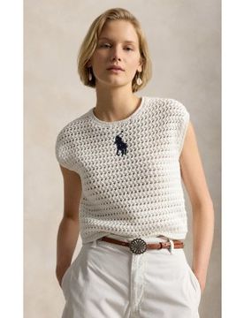 Para mujer. 211A12704002 Jersey Big Pony (S), Casual, Algodón