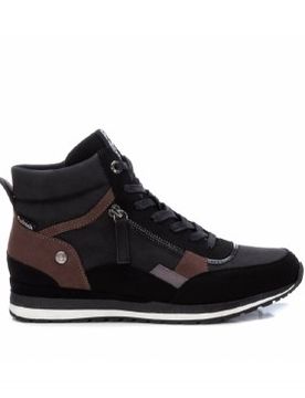 Para mujer. 170233 Botines 170233 (36), 1 a 3cm, Cordones, Cremallera, Casual
