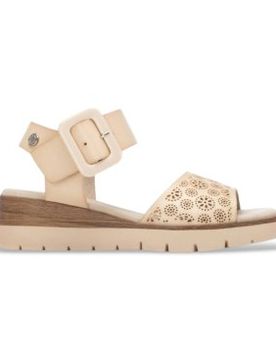 Para mujer. 17516801-HIELO Sandalias 175168 (37), 3 a 5cm, Hebilla, Casual