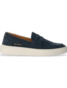 Para hombre. RZ8H0002L Mocasines de Piel Brice Tonal (42), Plano, Ninguno, Casual, Clásico
