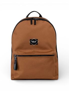 Para hombre. FM3814.000.A0700A Mochila Lisa marrón (OSFA), Casual, Poliéster