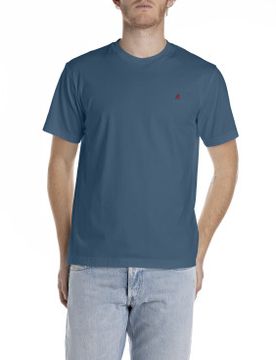 Para hombre. M3015.000.2660 Camiseta con R Bordada (S), Casual, Algodón, Manga corta