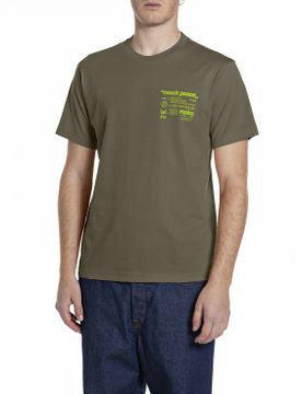 Para hombre. M3353.000.2660 Camiseta graphic (M), Casual, Algodón, Manga corta