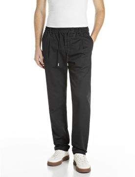 Para hombre. M9065.000.85525G Pantalón Misti (33/32), Negro, Casual, Algodón