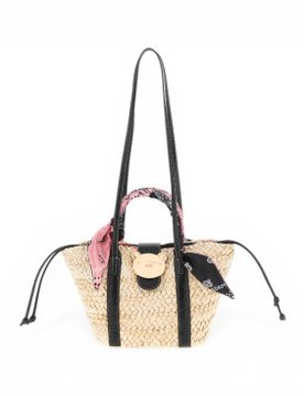 Para mujer. 1570 Bolso Soleil Basket (OSFA), Casual, Poliuretano
