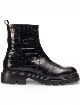 Para mujer. A-4305 Botines Austral Oregon (39), Piel, 3 a 5cm, Cremallera, Casual