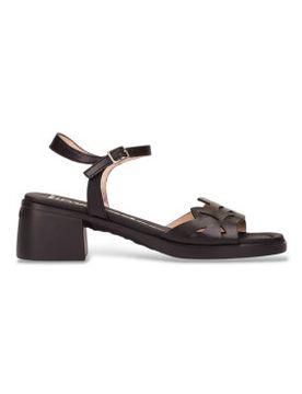 Para mujer. D-2301 Sandalias de Piel Toka (36), 3 a 5cm, Hebilla, Casual