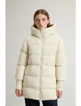 Para mujer. CFWWOU2090FRUT3107 Abrigo Plumífero Cloud con acabado mate (M), Casual, Poliamida