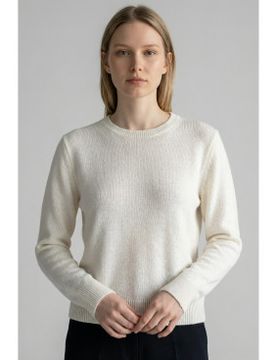 Para mujer. 2615361132600 Jersey Wkdatzeco de Lino roto (XS), Casual