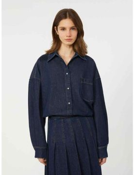 Para mujer. 2615111011600 Camisa Wkdfoggia (38), Casual, Algodón, Manga larga