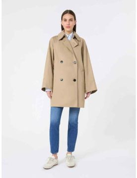 Para mujer. 2615021071600 Gabardina Wkdmanna (42), Casual, Algodón