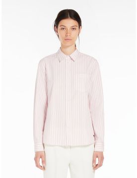 Chemise en popeline de coton Bahamas (38), Casuel, Manche longue