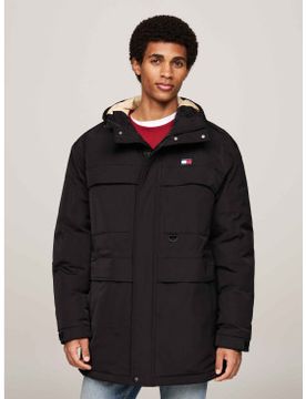 Para hombre. DM0DM20005 Abrigo Canvas (L), Casual, Manga larga, Poliéster Reciclado, Sostenible