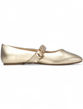 Para mujer. 14511808-ORO Bailarinas145118 (35), Plano, Hebilla, Casual