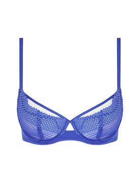 BH mit Reifen PLAY bleu klein blau 80B damen